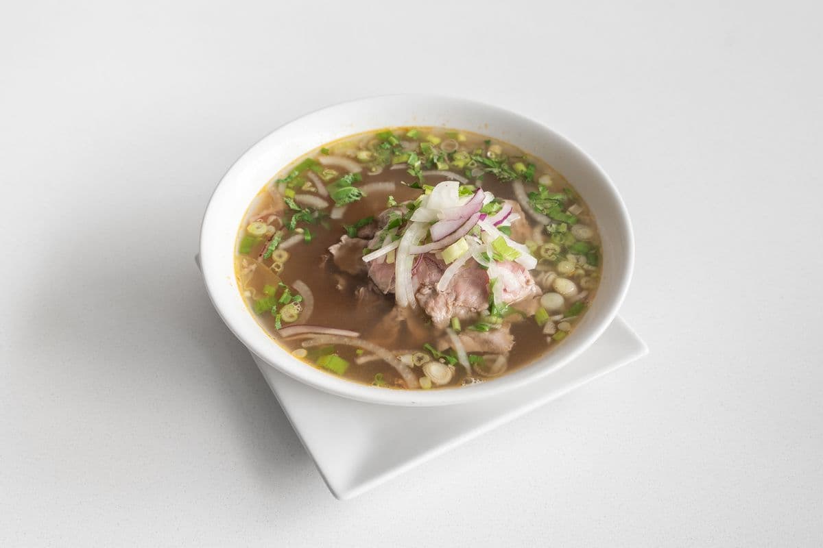 Rare Beef Rice Noodle Soup
