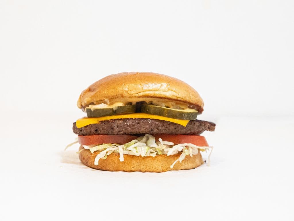 Impossible Vegan Cheeseburger