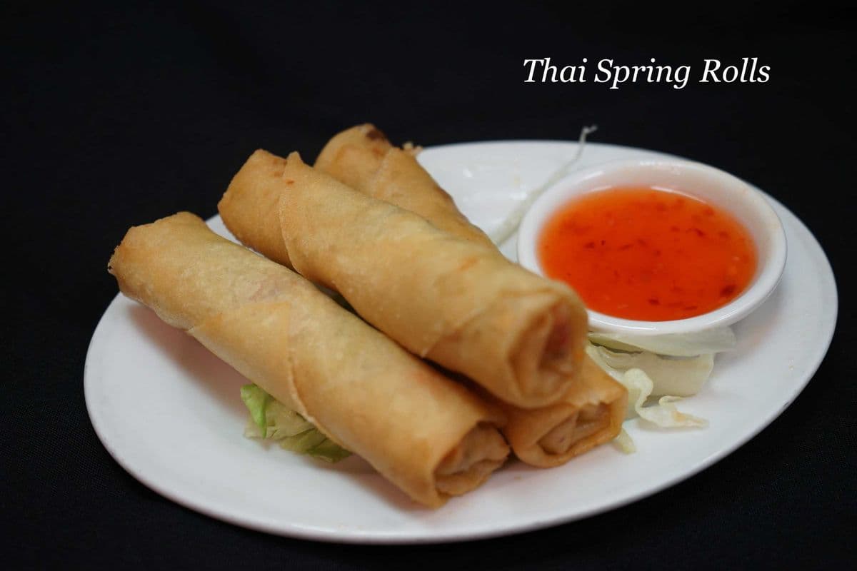 2. Thai Vegetable Spring Rolls