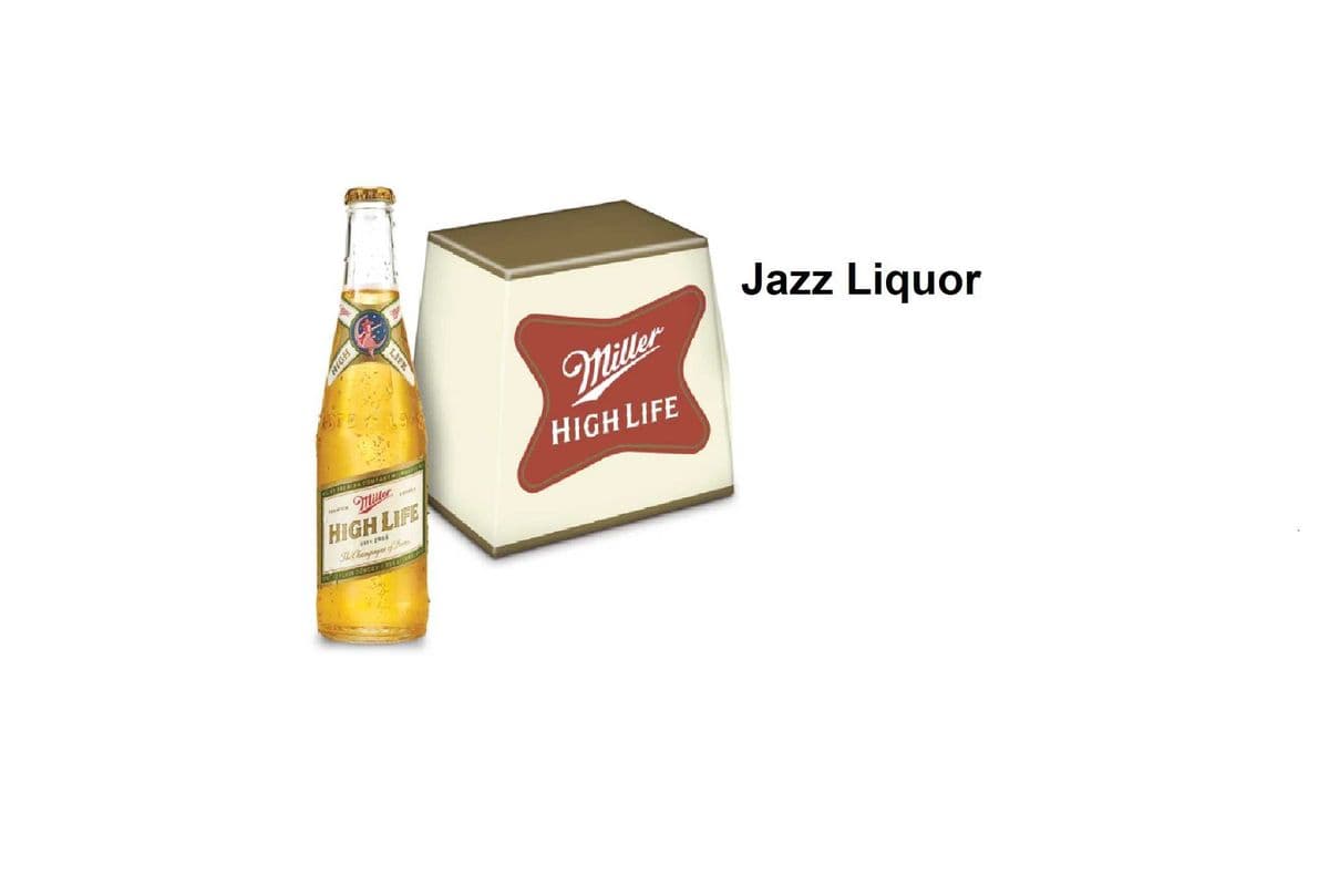 MILLER HIGH LIFE 12 BOTTLES (1 x 12x355ML)