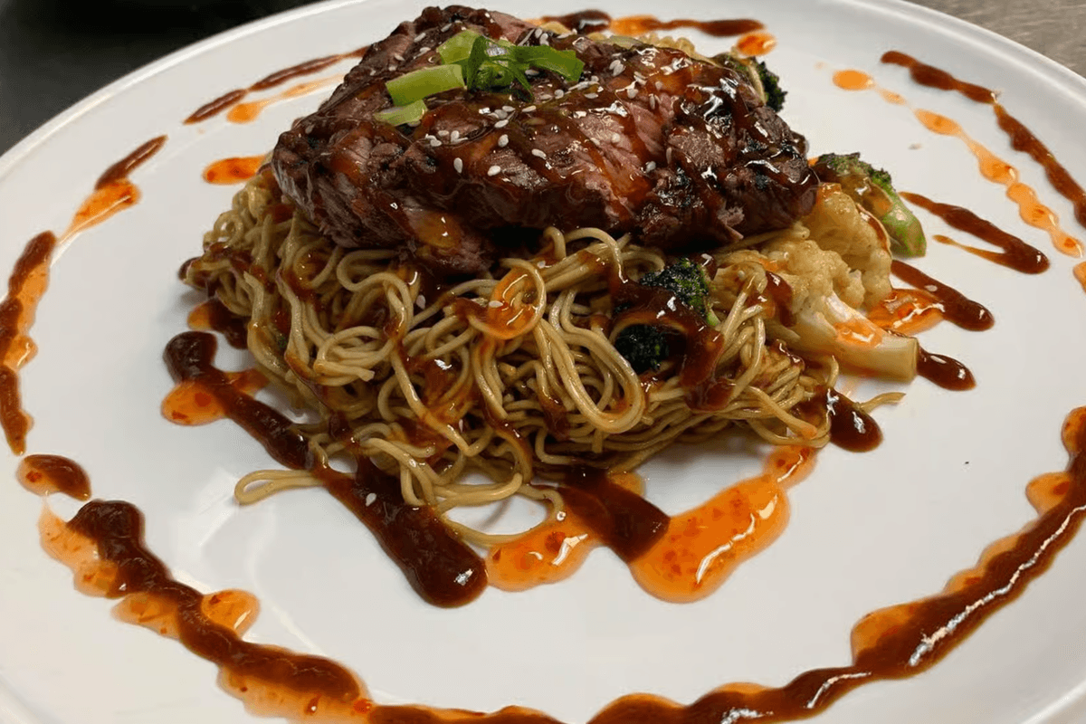Steak and Noodles