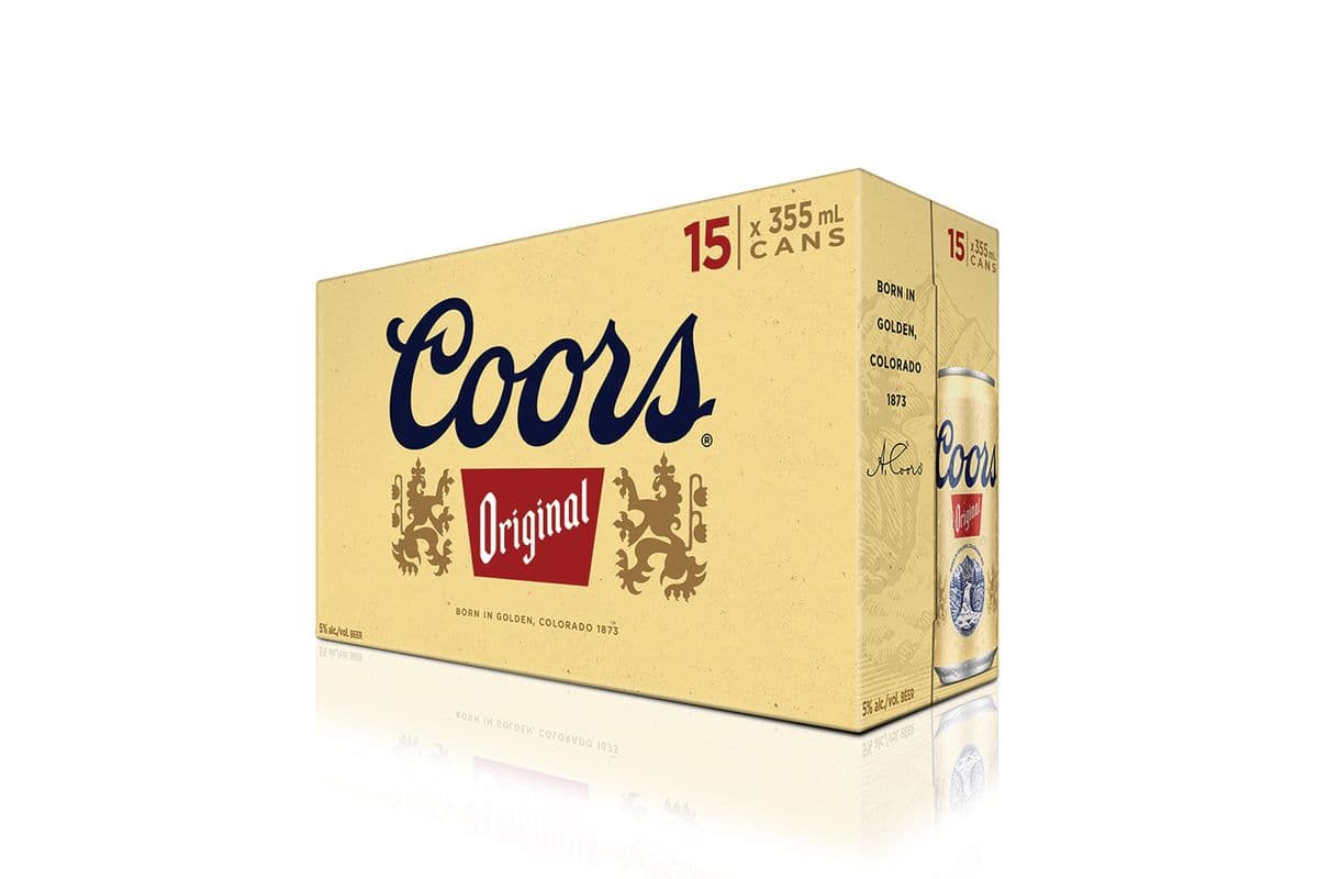 Coors Original (15 Cans) (15 x 355 ml)