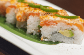 110. Salmon Oshi Sushi