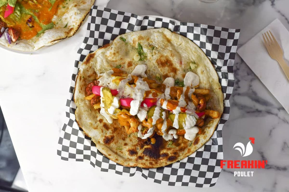 Poulet Tandoori Wrap / Tandoori Chicken Wrap
