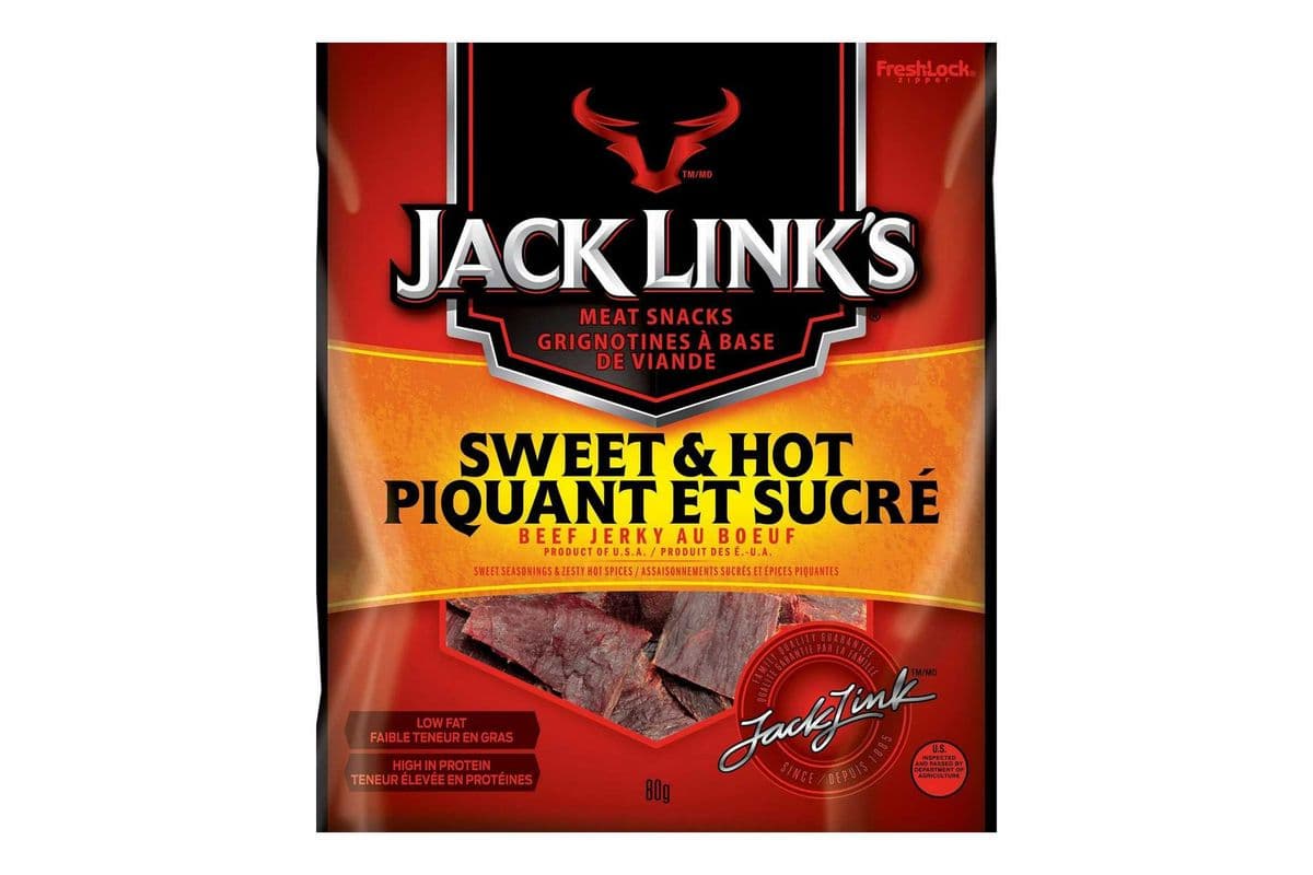 Jack Links Sweet & Hot Beef Jerky 80g