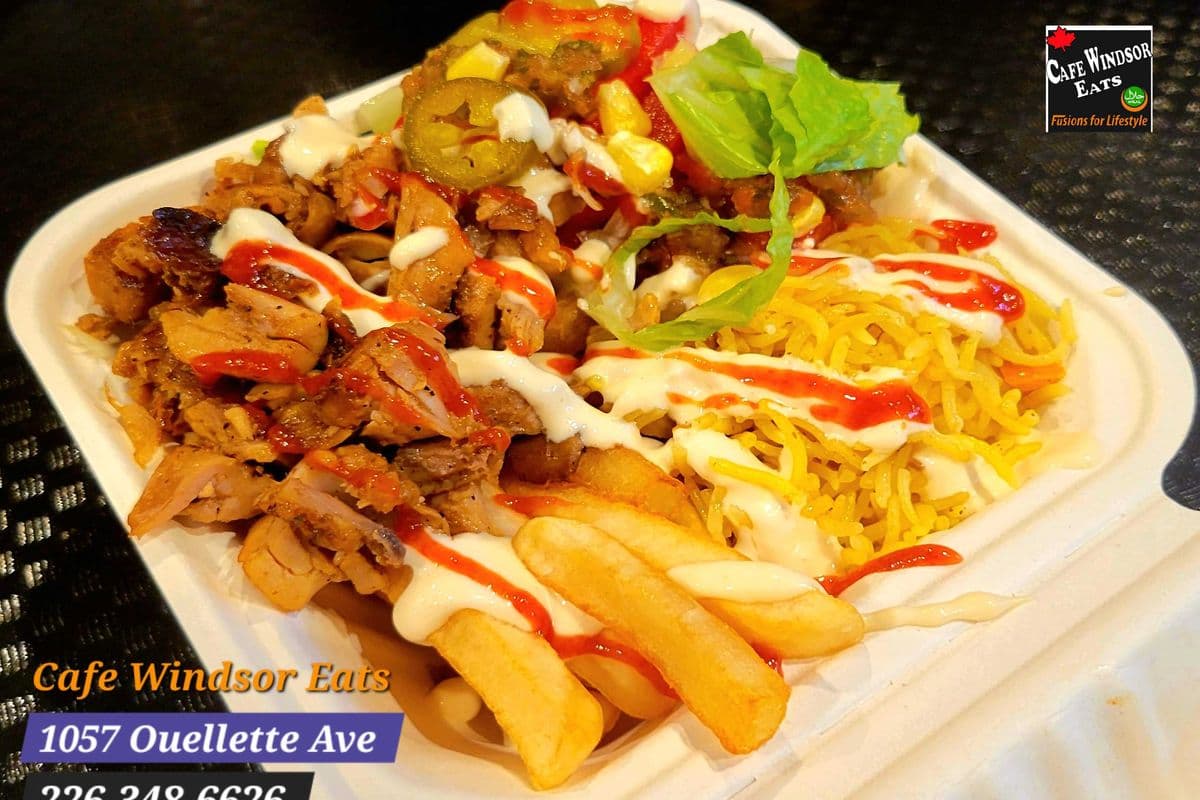 (New) Shawarma Rice & Fries Deluxe
