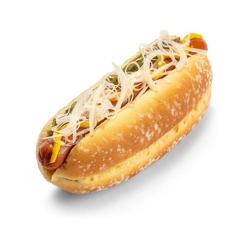 Hot-dog au grillé