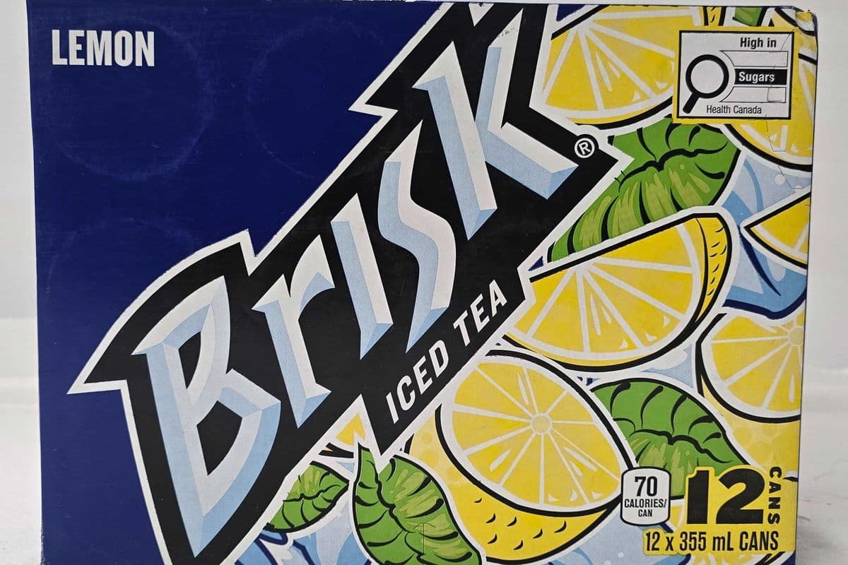 Brisk Ice Tea Lemon 12 × 355ml (12 cans)