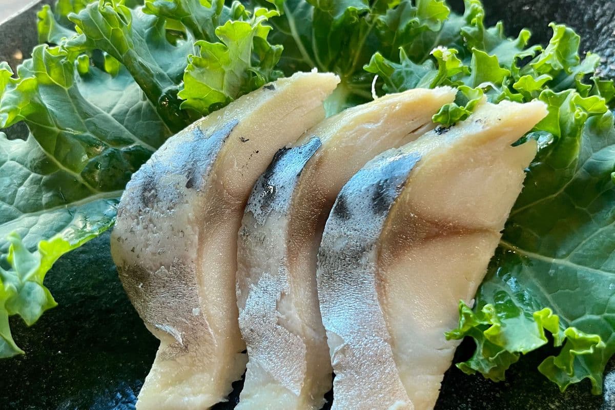 74B. Mackerel Sashimi (3 pcs)