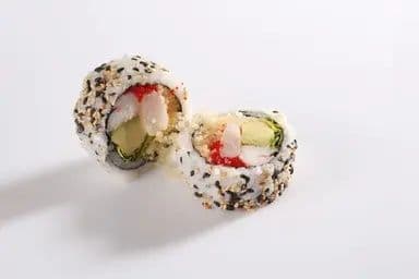 41a. Futomaki aux crevettes épicées / Spicy Shrimp Futomaki