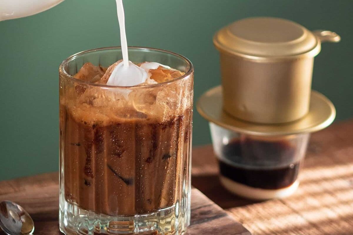 D2. Vietnamese Iced Coffee with Condensed Milk