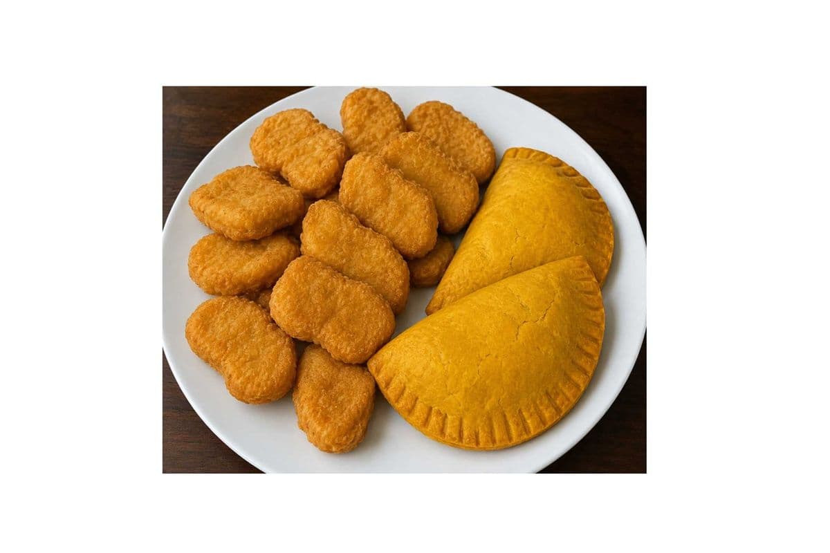Chicken Nuggets (12 pieces) And 2 Chicken Patties