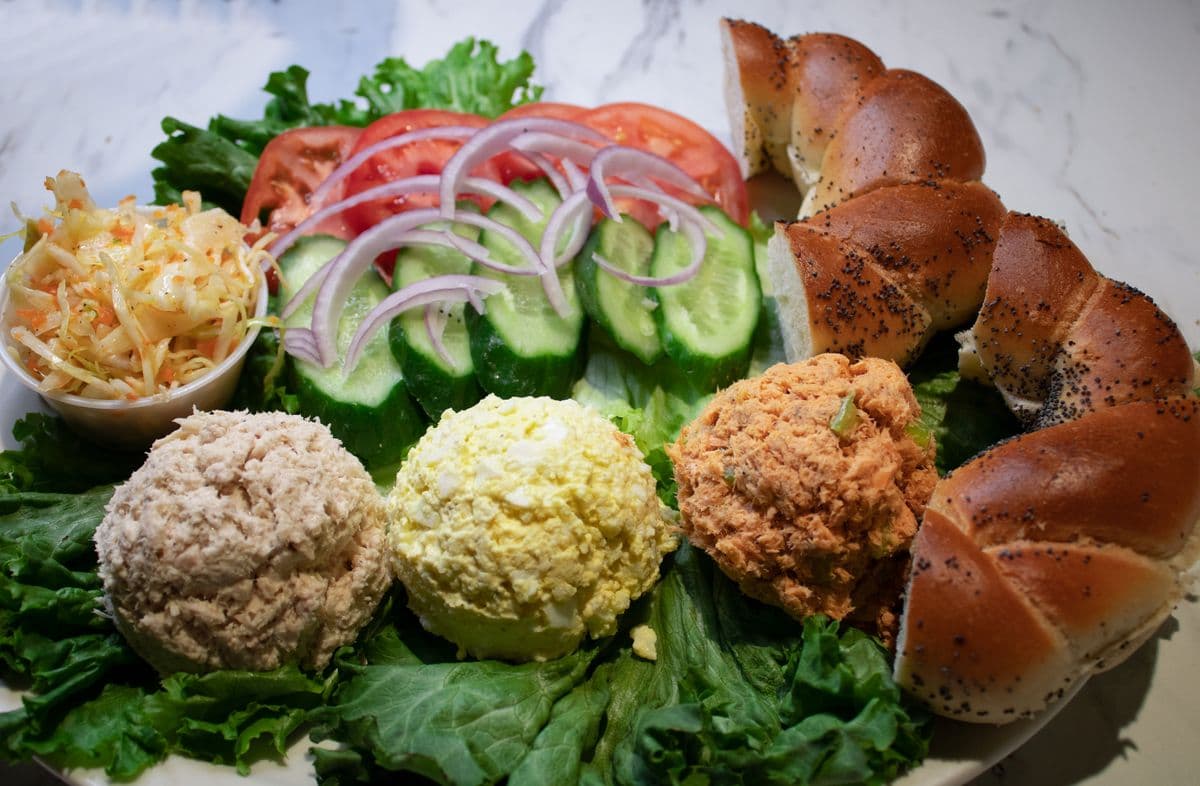 Triple Scoop Bagel Platter