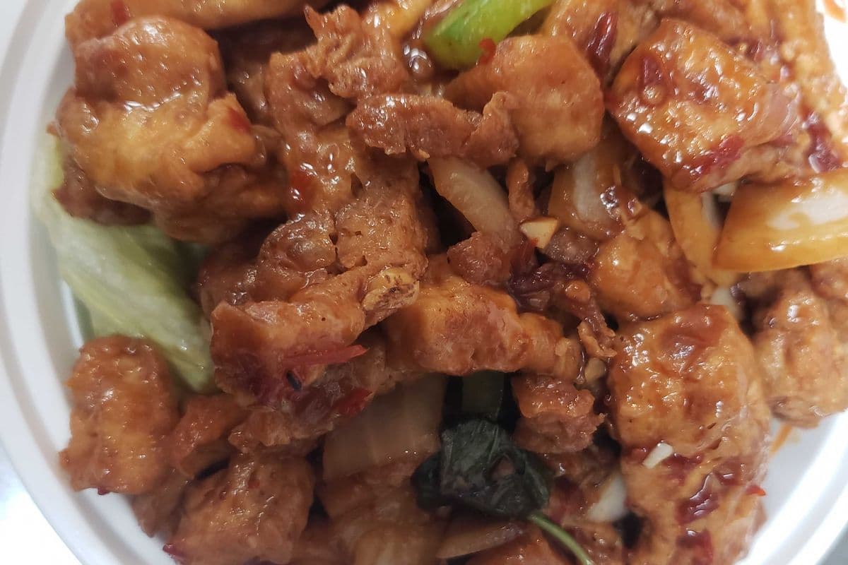 D23. Chilli Thai Fried Tofu