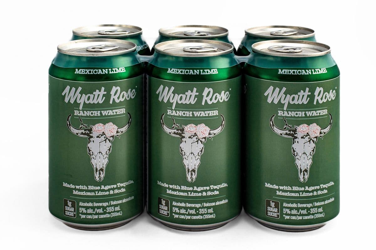 Wyatt Rose Ranch Water Mexican Lime (6 x 355 ml)