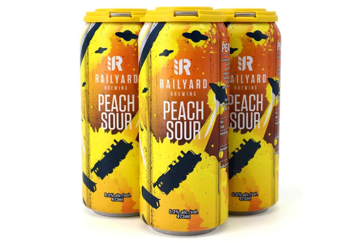 Railyard Peach Sour (4 x 473 ml Cans)