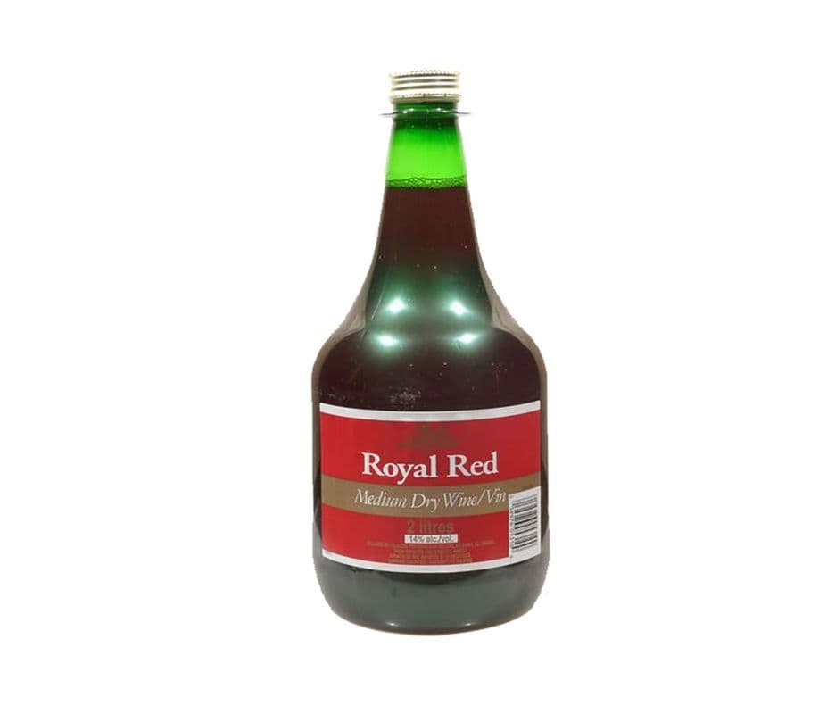 Royal Red Medium Dry Wine (2 L) (1 x 2000ml)