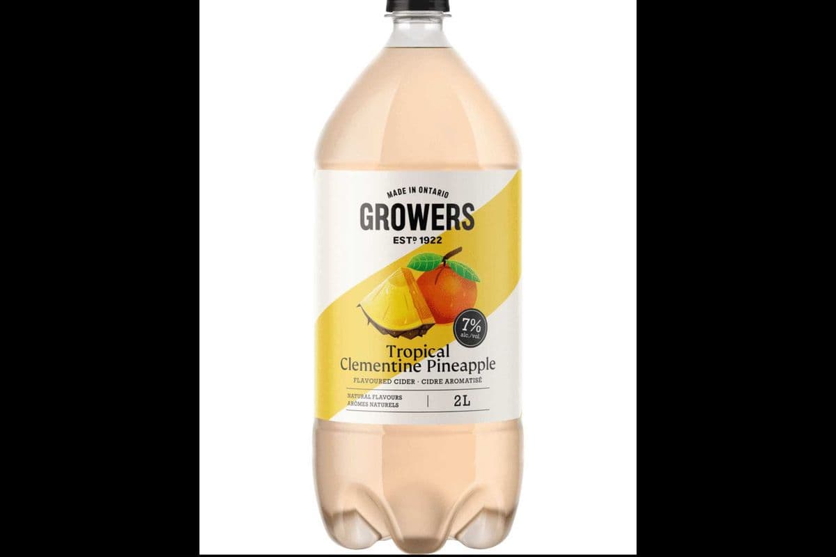 GROWERS CIDER CLEMENTINE PINEAPPLE (1 x 2 LITRES) (1 x 2000ML)