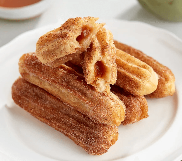 2 Pcs Caramel Filled Churro Sticks