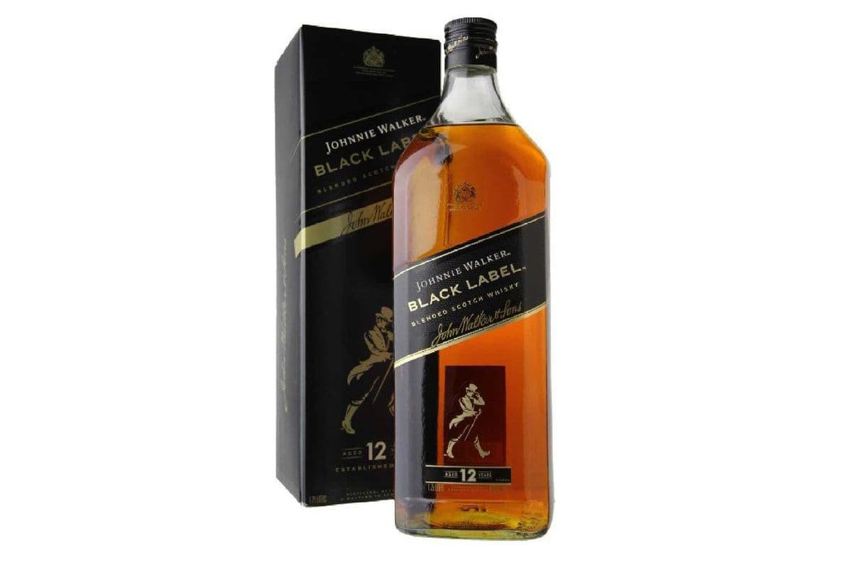 Johnnie Walker Black Label 1.75 L (1 x 1.75 L)
