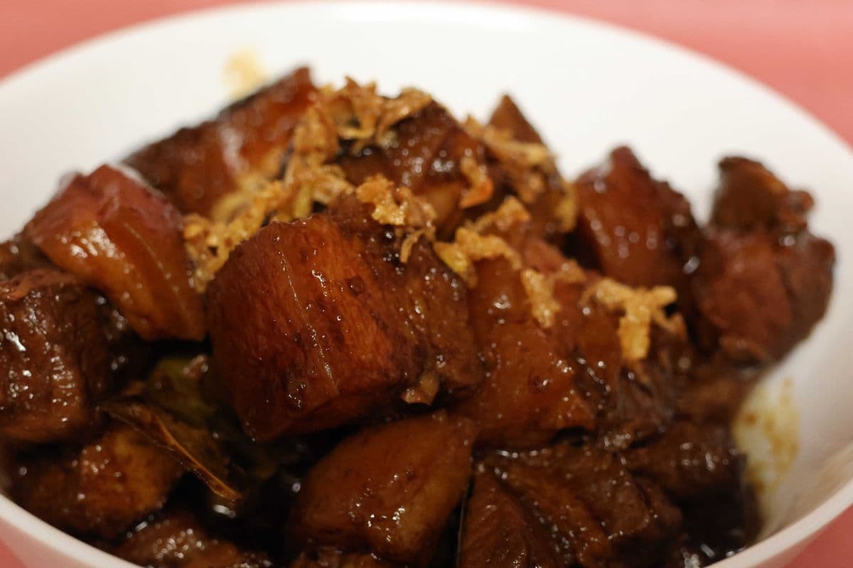 PORK ADOBO w/Rice