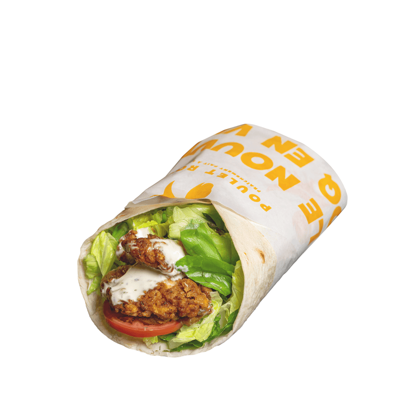 Wrap Poulet Croustillant / Crispy Chicken Wrap