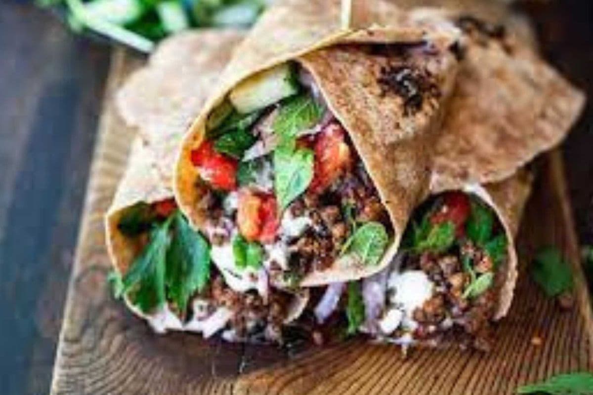 Lamb Kebab Wrap (2 pcs)