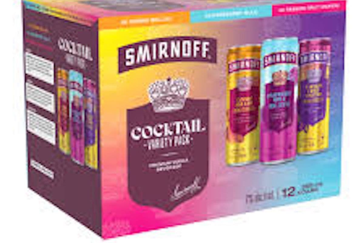 Smirnoff cocktail 12 mix (12 x 355ml)