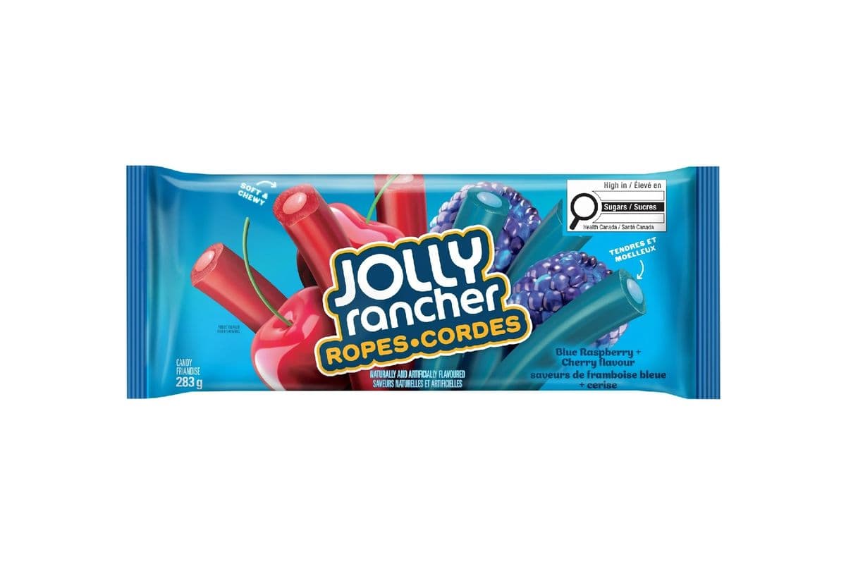 Jolly Rancher Ropes Blue Raspberry + Cherry Flavour 1413545