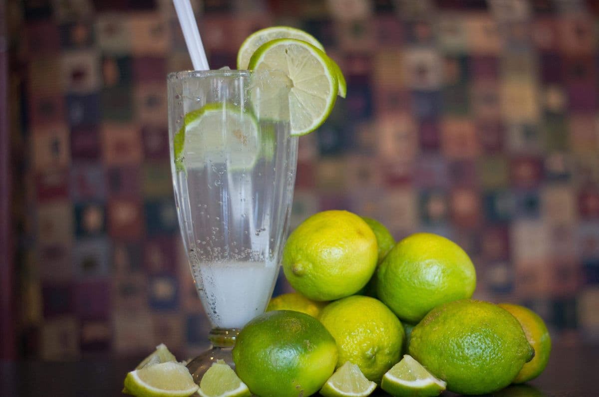 Fresh Iced Lime Soda