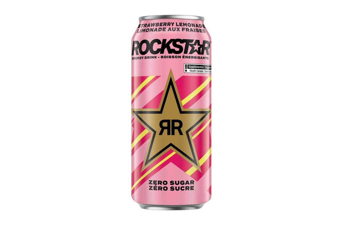 Rockstar Zero Sugar Strawberry Lemonade (473ml) 1420792