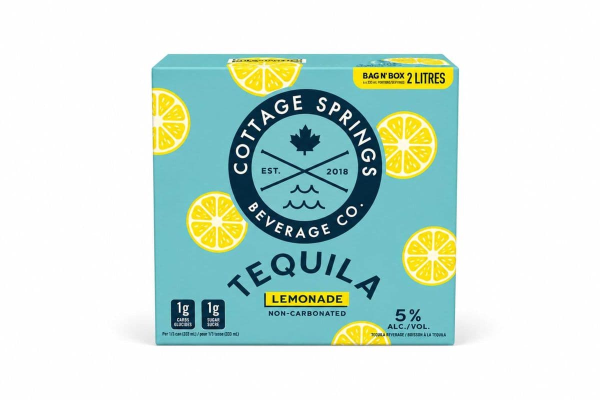 Cottage Spring Tequila Lemonade (1 x 2L)