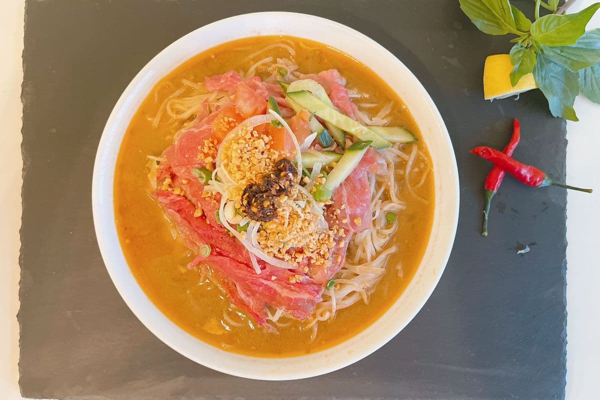 Satay Beef Noodle Soup