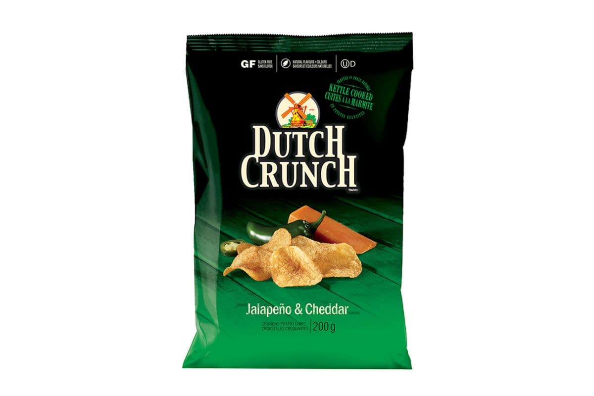 Dutch Crunch Jalapeño and Cheddar (200 g)
