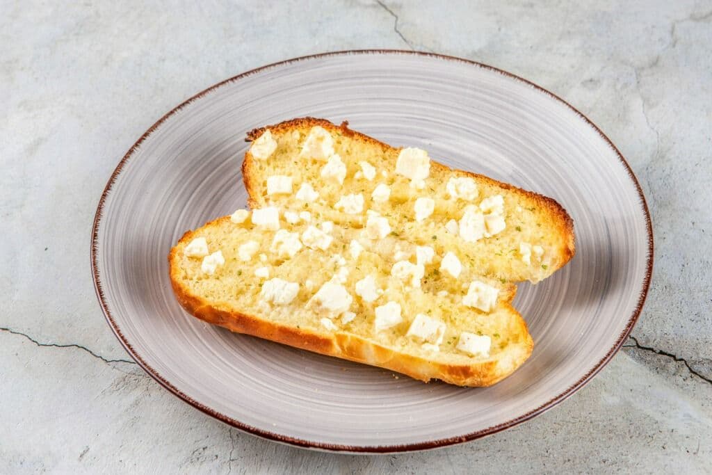 Garlic Bread with Feta
