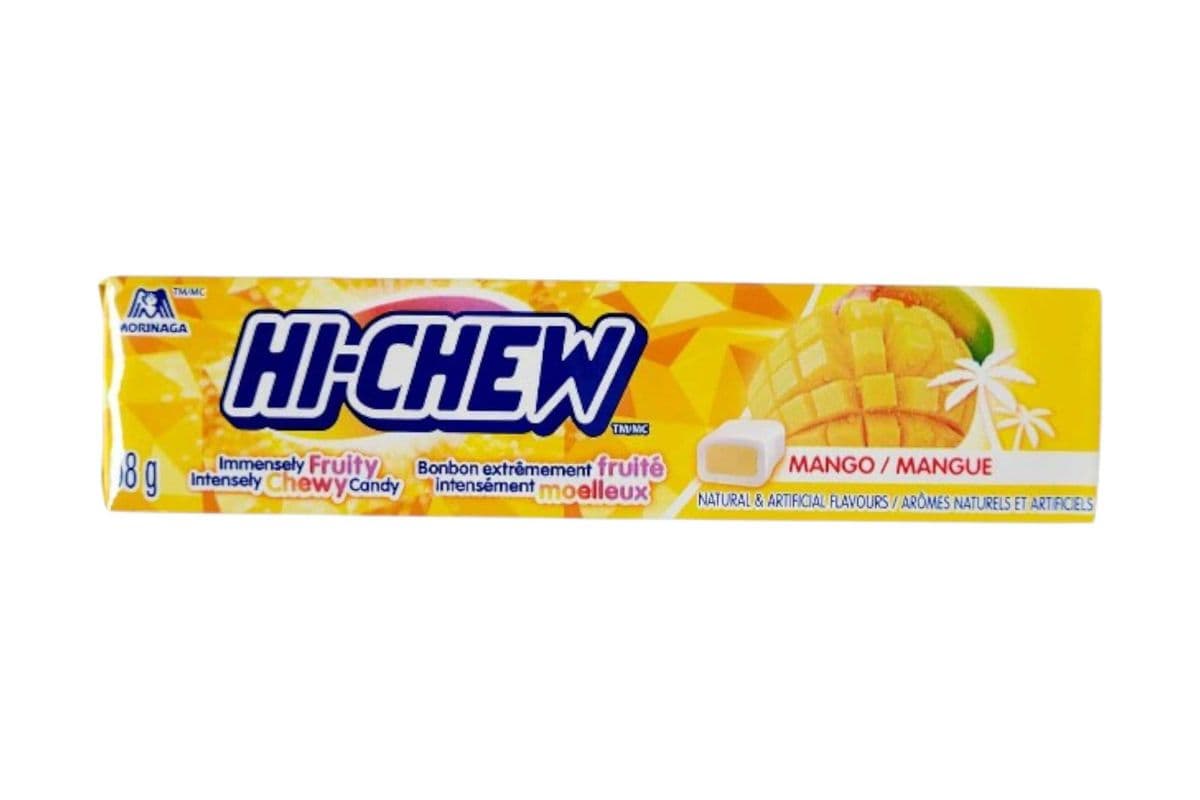 Hi-Chew Mango Chewy Candy (58gm) (240 Cal)