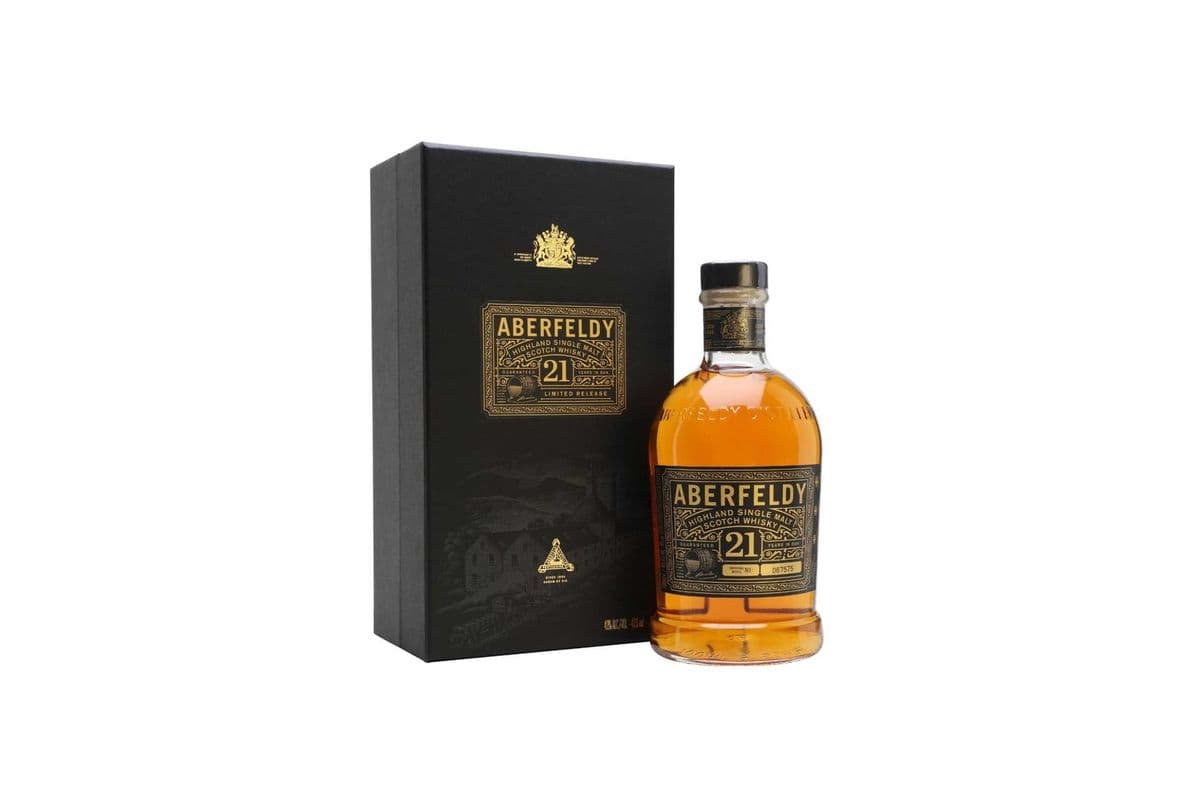 Aberfeldy 21 YR Old *Highland Single Malt Scotch Whisky* (1 x 750ML)