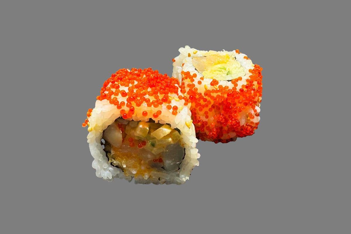 M14. Spicy Chopped Scallop Maki Roll (6 pcs)