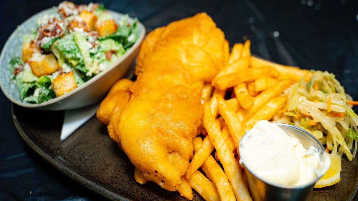 Halibut and Chips
