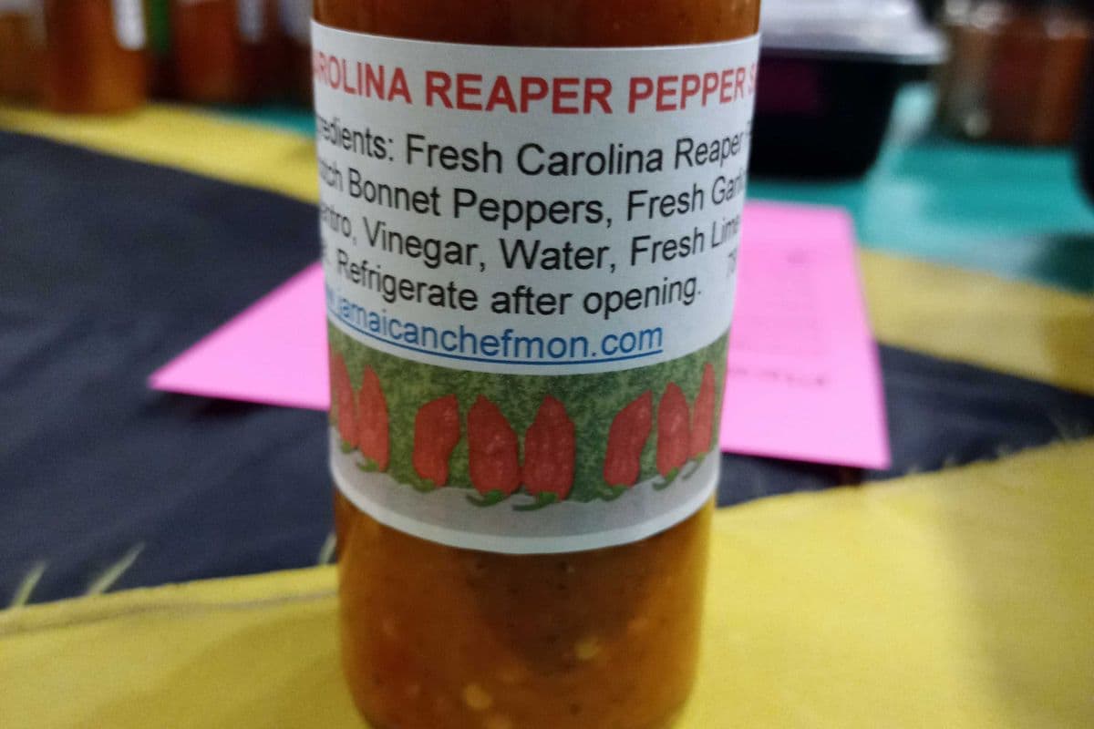 Chefmon Carolina Reaper sauce