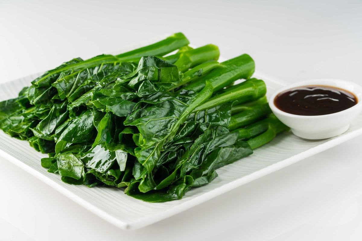 120. Chinese Broccoli with Oyster Sauce