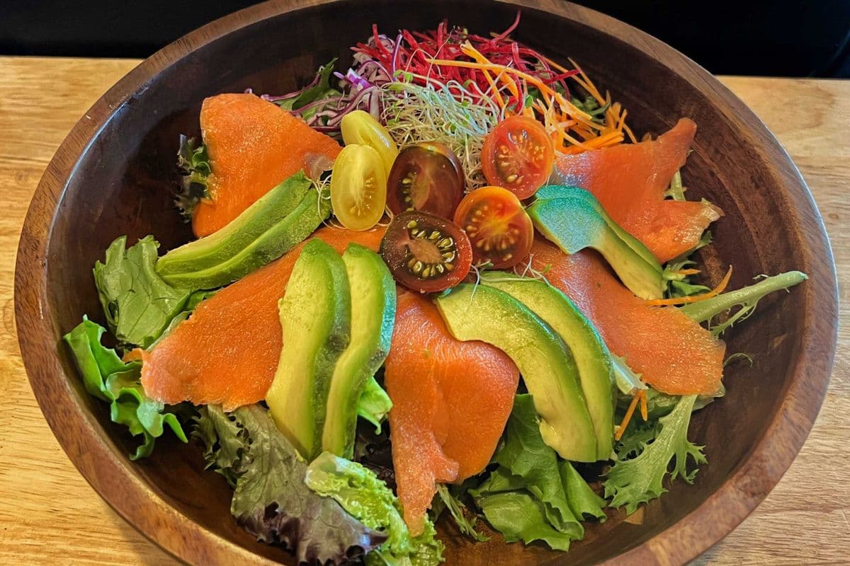 Smoked Salmon and Avocado Salad