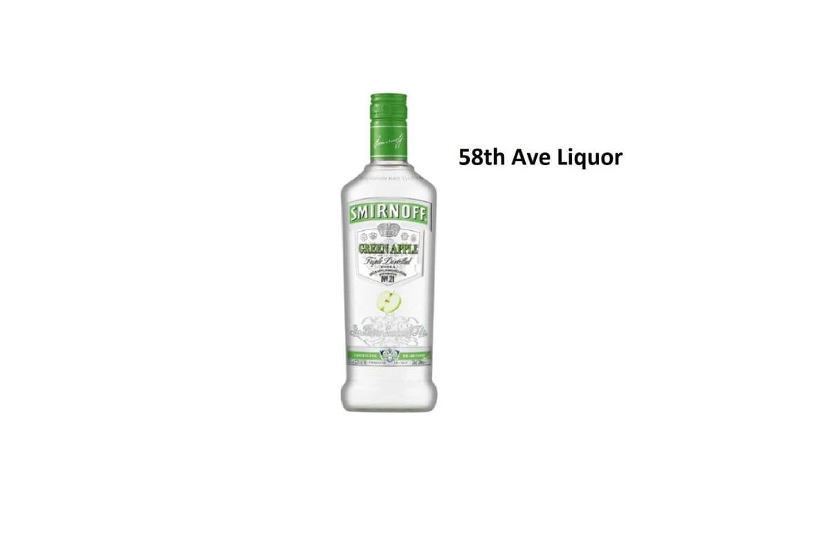 SMIRNOFF GREEN APPLE 750ML (1 x 750 ML)