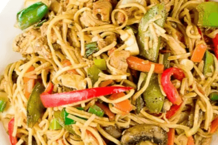215. Chicken Yakisoba
