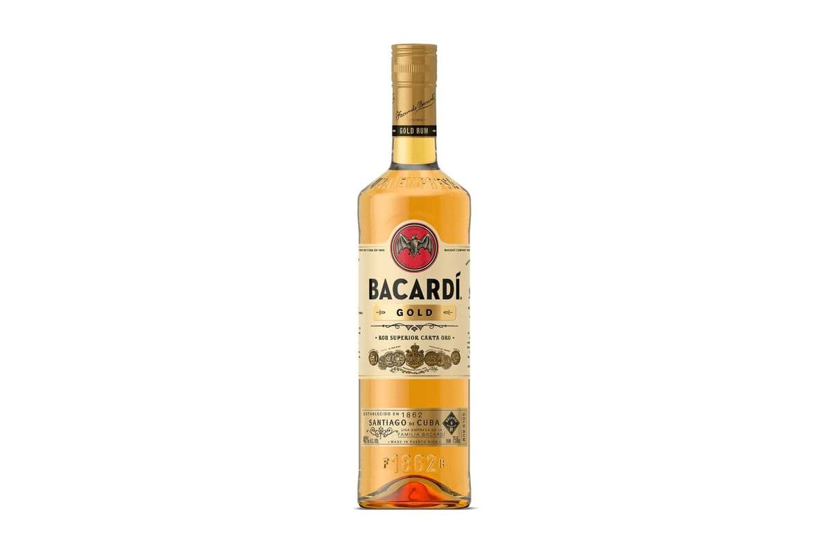Bacardi Gold Rum (750 ml) (1 x 750ML)