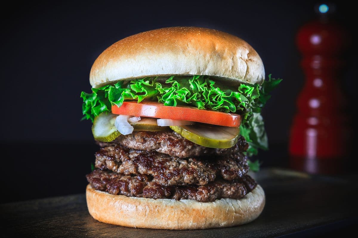 Super Triple Beef Burger