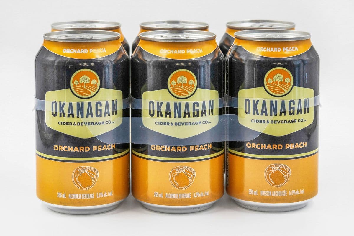 Okanagan Peach (6 x 355 ml Cans)
