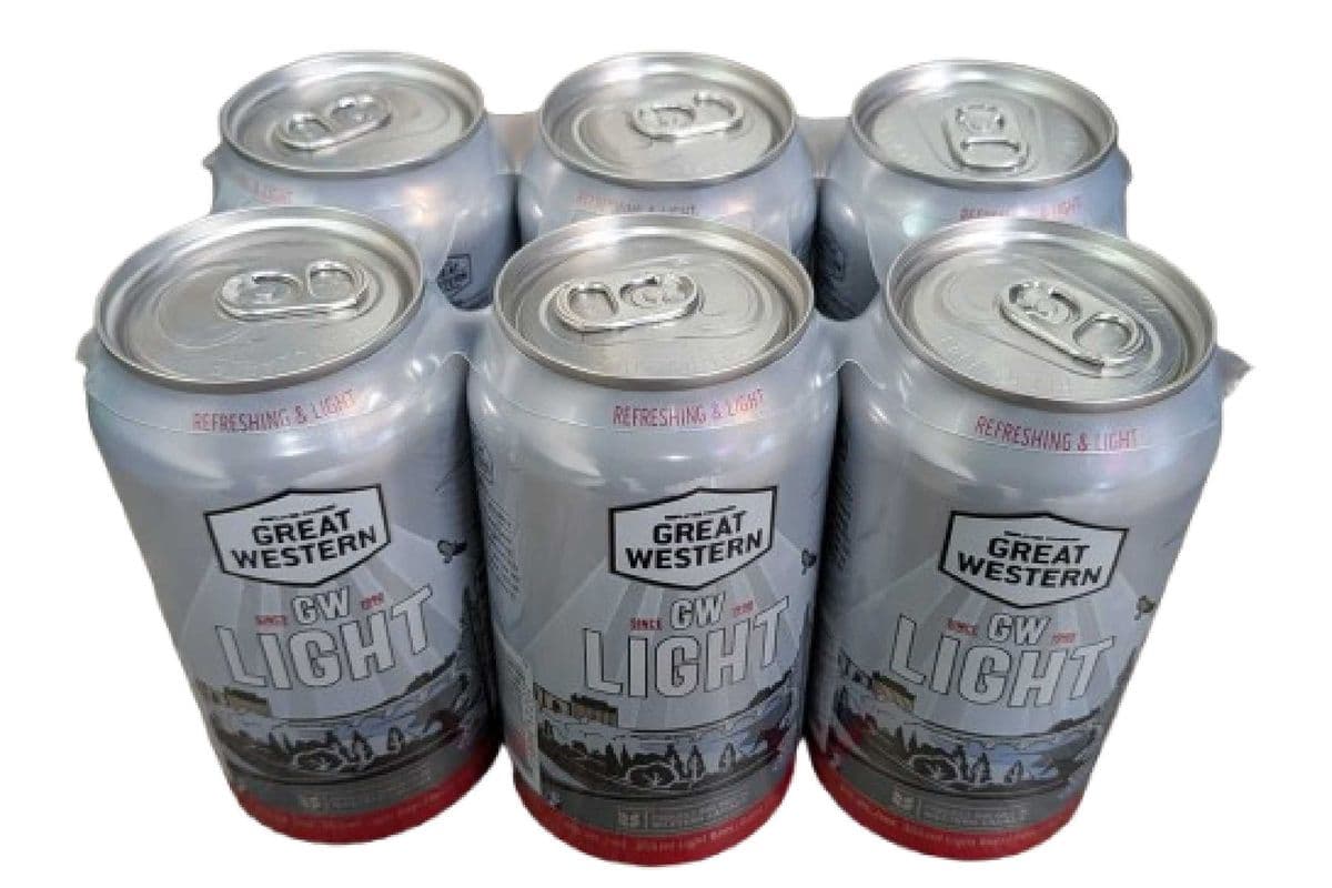 Great Western Light 6 Can (6 x 355 ML)
