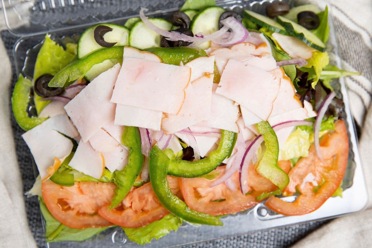 Salad With Smoked Turkey And Your Choice Of Veggies