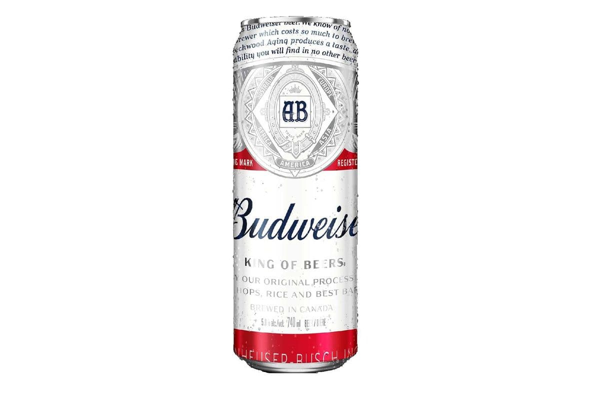 Budweiser (1 x 740ml can) (1 x 740 ml)